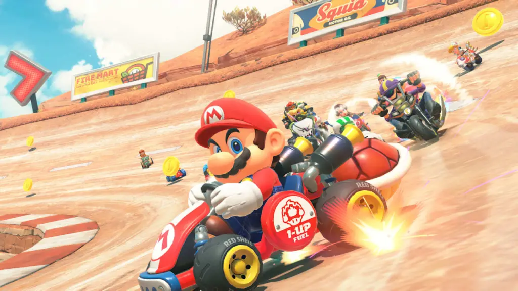 Mario Kart World Mario